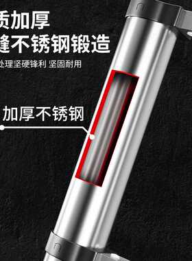 加厚不锈钢伸缩梯子多功能家用人字梯便携折叠梯竹节梯升降步梯
