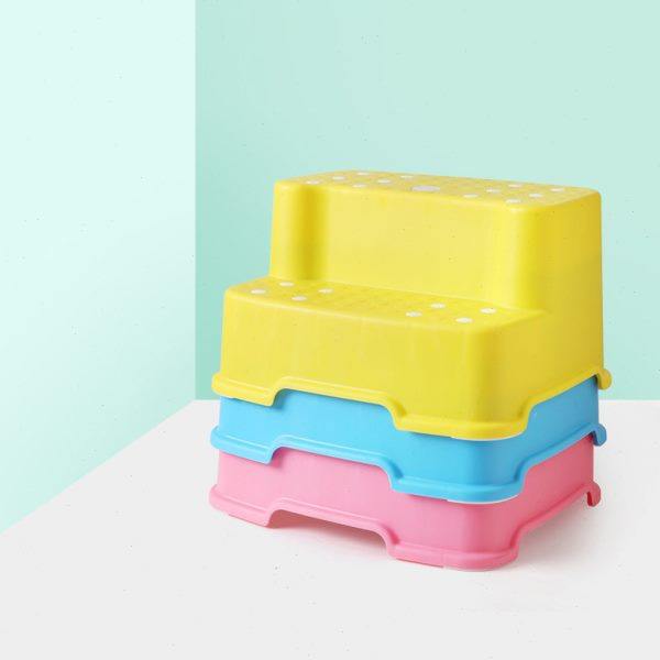 WRVWRN儿童凳宝宝踩脚椅子板凳洗手台阶垫双层小孩梯凳防滑踏脚凳,淘宝优惠券,粉丝福利购,淘宝优惠卷