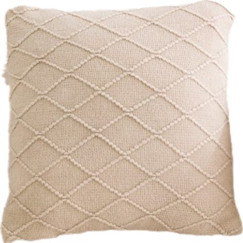 纯色抱枕轻奢风菱形格酒店民宿靠枕卧室沙发靠R腰枕芯枕套床头靠 - 图3