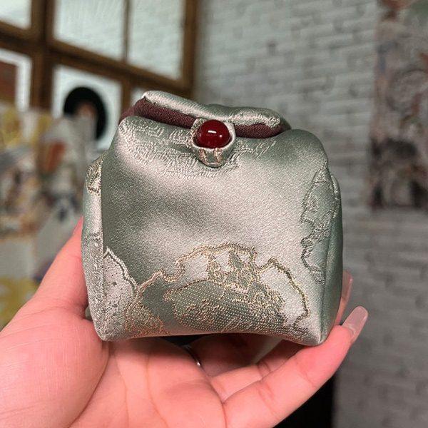 织锦茶杯收纳袋随身茶杯收纳包茶事包户外旅行茶道零配件,淘宝优惠券,粉丝福利购,淘宝优惠卷