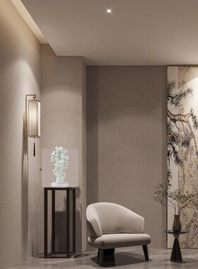 创意新中式现代绿色树脂假山石摆件客厅茶几书桌玄关家居饰品摆件