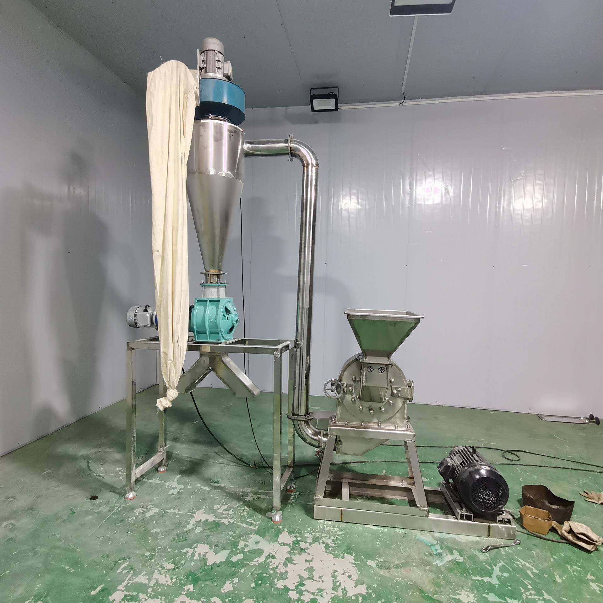 白糖超细磨粉机304不锈钢齿盘粉碎机辣椒香料泡水大米玉米粉碎机,淘宝优惠券,粉丝福利购,淘宝优惠卷