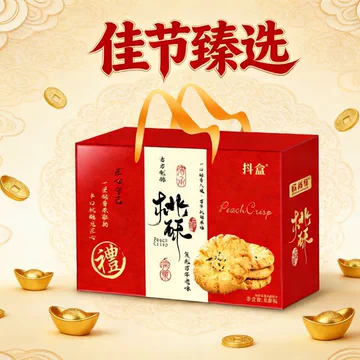 【808g】传统桃酥礼盒装[10元优惠券]-寻折猪