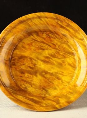 不丹原木木料护法杯木纹光面西藏式供水杯密宗供佛用品佛前摆件