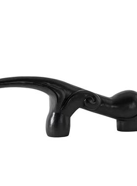 现代简约创意抽象长鼻兽家居样板间抽象人物售楼部装饰摆件