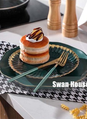 现代样板房间厨房台面摆件食物道具咖啡机套装餐边柜软装家居饰品