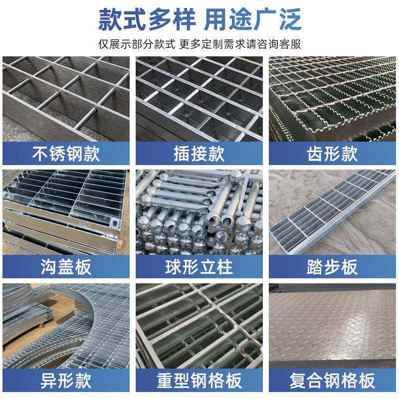 热浸镀锌格栅排水沟盖板地下车库地沟下水道镀锌钢格板鸽舍平台踏,淘宝优惠券,粉丝福利购,淘宝优惠卷