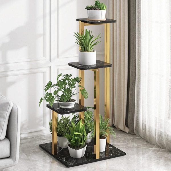 花架阳台置物架客厅室内多层铁艺花盆架落地多肉植物架花架子,淘宝优惠券,粉丝福利购,淘宝优惠卷