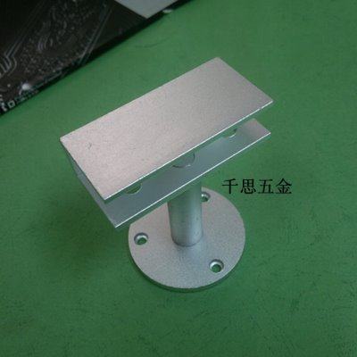 玻璃夹支撑脚 固定托支架屏风件铝合金夹子免打孔隔板15CM,淘宝优惠券,粉丝福利购,淘宝优惠卷