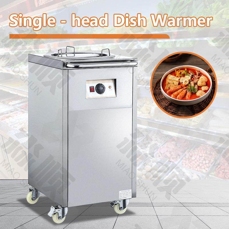 商用暖碟车单双保温车不锈钢商用选菜盆暖碟车圆形碟子车,淘宝优惠券,粉丝福利购,淘宝优惠卷