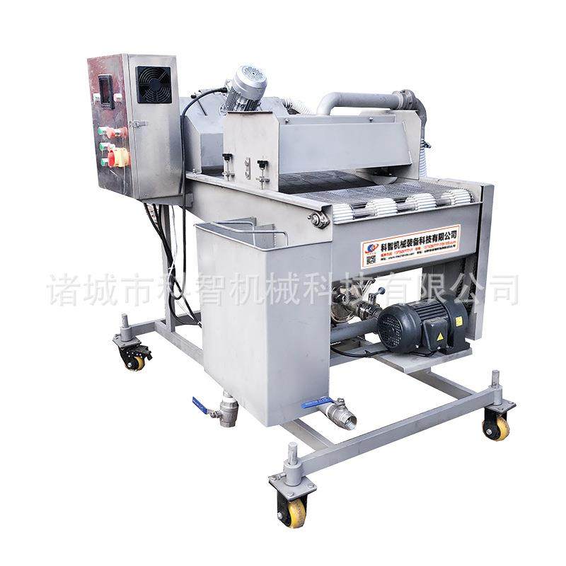 全自动鸡排鱼排肉排浓浆淋浆浸浆机连续式茄盒藕盒面糊上浆机,淘宝优惠券,粉丝福利购,淘宝优惠卷