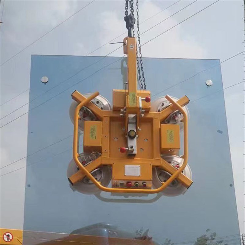 XR-G400 pneumatic vacuum lifting equipment manufacturer flip 90 glass suction crane electric glass suction cup