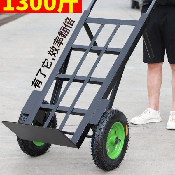 老虎车两轮手推车货搬运车拖车平板拉货车手拉车小推车大轮拖,淘宝优惠券,粉丝福利购,淘宝优惠卷