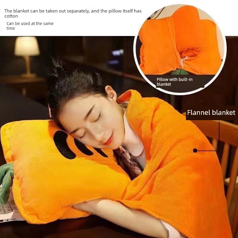 小憩毯可存放汽车枕头可存放多功能小毯子可折W叠枕头被两用 - 图3
