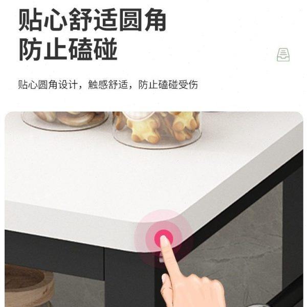 厨房置物架家用长窄桌子切菜台微波炉置地式收纳架操作台防锈防腐,淘宝优惠券,粉丝福利购,淘宝优惠卷