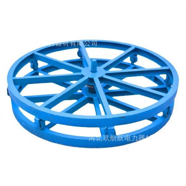 电缆放线盘 槽钢带刹车放线盘施工放线架卧式圆盘光缆放线架包邮,淘宝优惠券,粉丝福利购,淘宝优惠卷