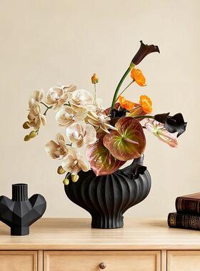 法式中古蝴蝶兰花束仿真