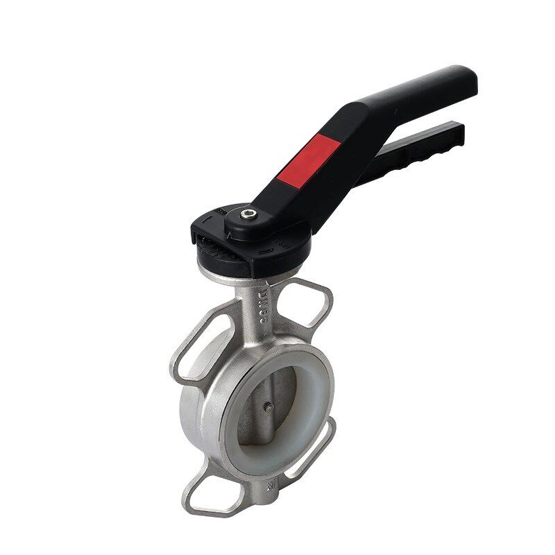 XL鸭嘴对夹蝶阀D71X-10P工业级304F铝合金手柄 无负压设备专用DN5 - 图3