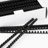 Lei Sheng 21-hole binding machine plastic rubber ring rubber ring binder office supplies supplies loose-leaf binding ring buckle ring