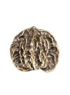 黄铜龙头核桃实心一对文玩钟馗貔貅手把件全铜纯铜球健身球摆件