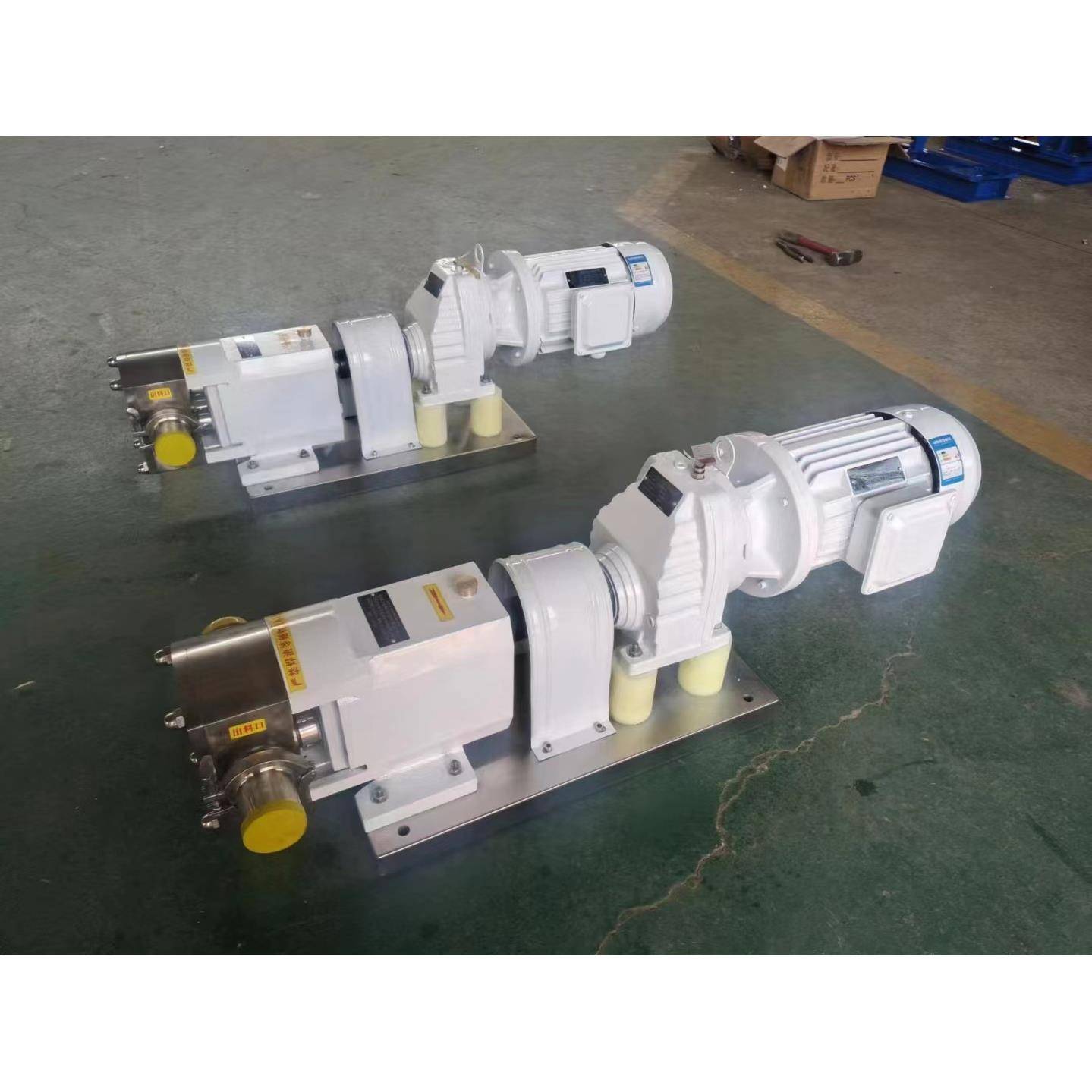 3-2RP凸轮转子泵3-2RP40快接式凸轮转子泵芝麻酱泵蜂蜜泵 - 图2