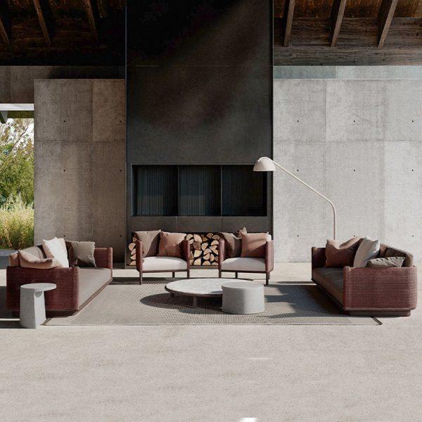 藤木源艺户外沙发实木组合露天露台花园别墅庭院藤编室外沙发组合,淘宝优惠券,粉丝福利购,淘宝优惠卷