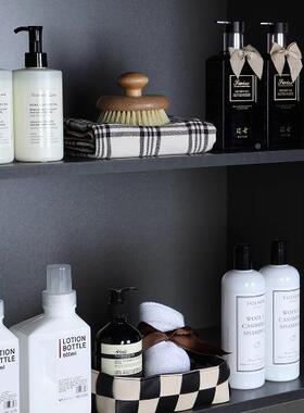 ALJ样板卫房间洗衣房阳台柜装饰品软生间薰毛巾洗香衣液卫浴套装