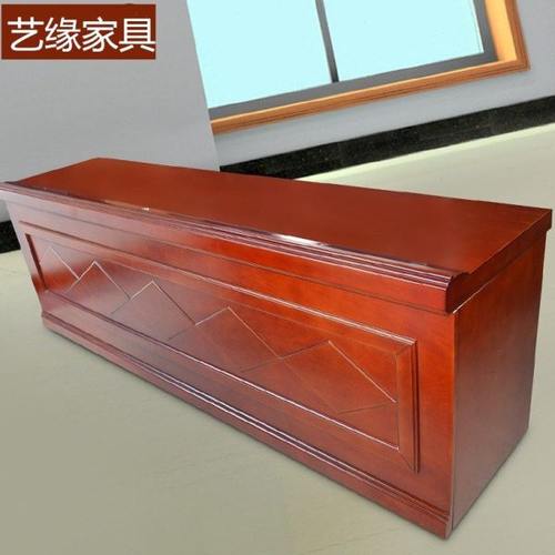 包邮主席台培训台 演讲台接待会议台长条桌现代会议桌油漆 - 图1