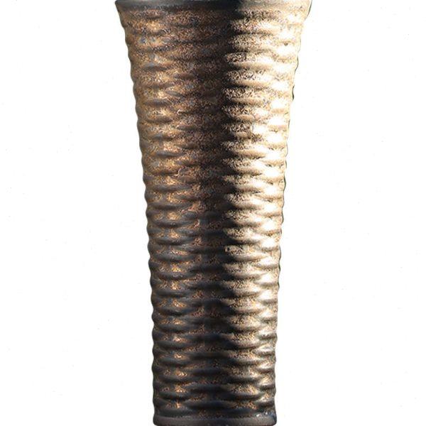 粗陶花中式小花器客厅茶桌摆件茶道零配复古水培干花创意小花插,淘宝优惠券,粉丝福利购,淘宝优惠卷