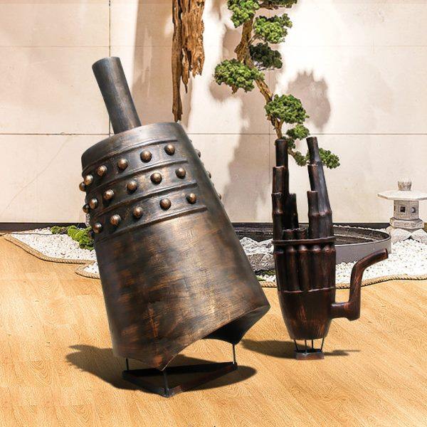 复古怀旧户外园林景观装饰品商场美陈小品仿铜乐器雕塑玻璃钢摆件,淘宝优惠券,粉丝福利购,淘宝优惠卷