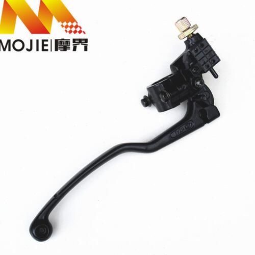 适用豪爵太子GN125-2/2D/2F摩托车离合器手柄 左手把镜座牛角 - 图2