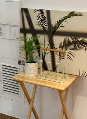 治愈系 ins风卧室装饰画棕榈树植物挂画树影婆娑小众小清新墙壁
