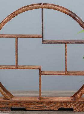 2025新款摆式件乔迁FGJ新居喜庆新中古架客厅摆装设国潮招财博猫