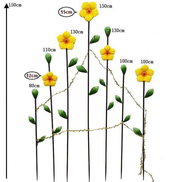 花园向日葵铁艺落地花架爬藤户外公园小清新室外草坪园地装饰栅栏,淘宝优惠券,粉丝福利购,淘宝优惠卷
