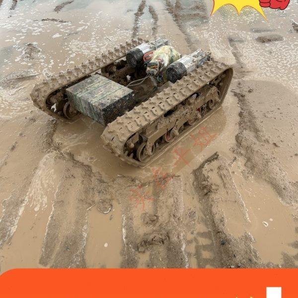 双电机遥控履带底盘小型爬山虎农林果园全地形运输车改装绳锯切割,淘宝优惠券,粉丝福利购,淘宝优惠卷