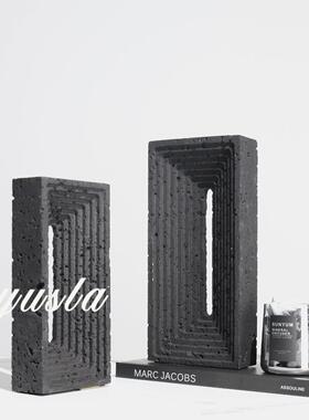 现代约软装饰品样简板间YQC间客厅电视术柜子酒店衣帽家居艺摆件