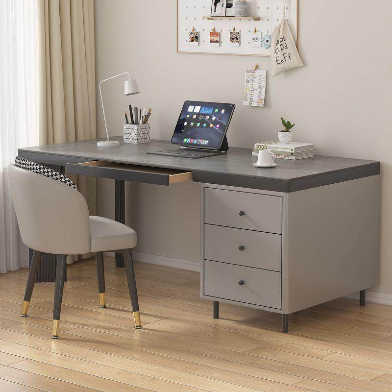 岩板书桌轻奢现代简约卧室儿童电脑桌学生书房家用写字台办公桌子,淘宝优惠券,粉丝福利购,淘宝优惠卷