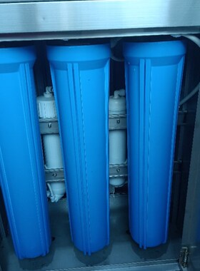朗诗德商用净水器20寸滤芯5微米PP棉+活性炭+1微米PP棉商务机滤芯