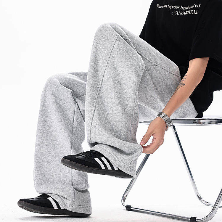 微喇叭裤高街百搭休闲裤学生115加长高个子春季潮男185美式有垂感,淘宝优惠券,粉丝福利购,淘宝优惠卷