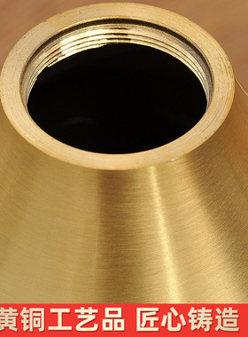 纯铜葫芦摆件开口风水招财卧室家居摆设书房客厅玄关电视柜装饰品