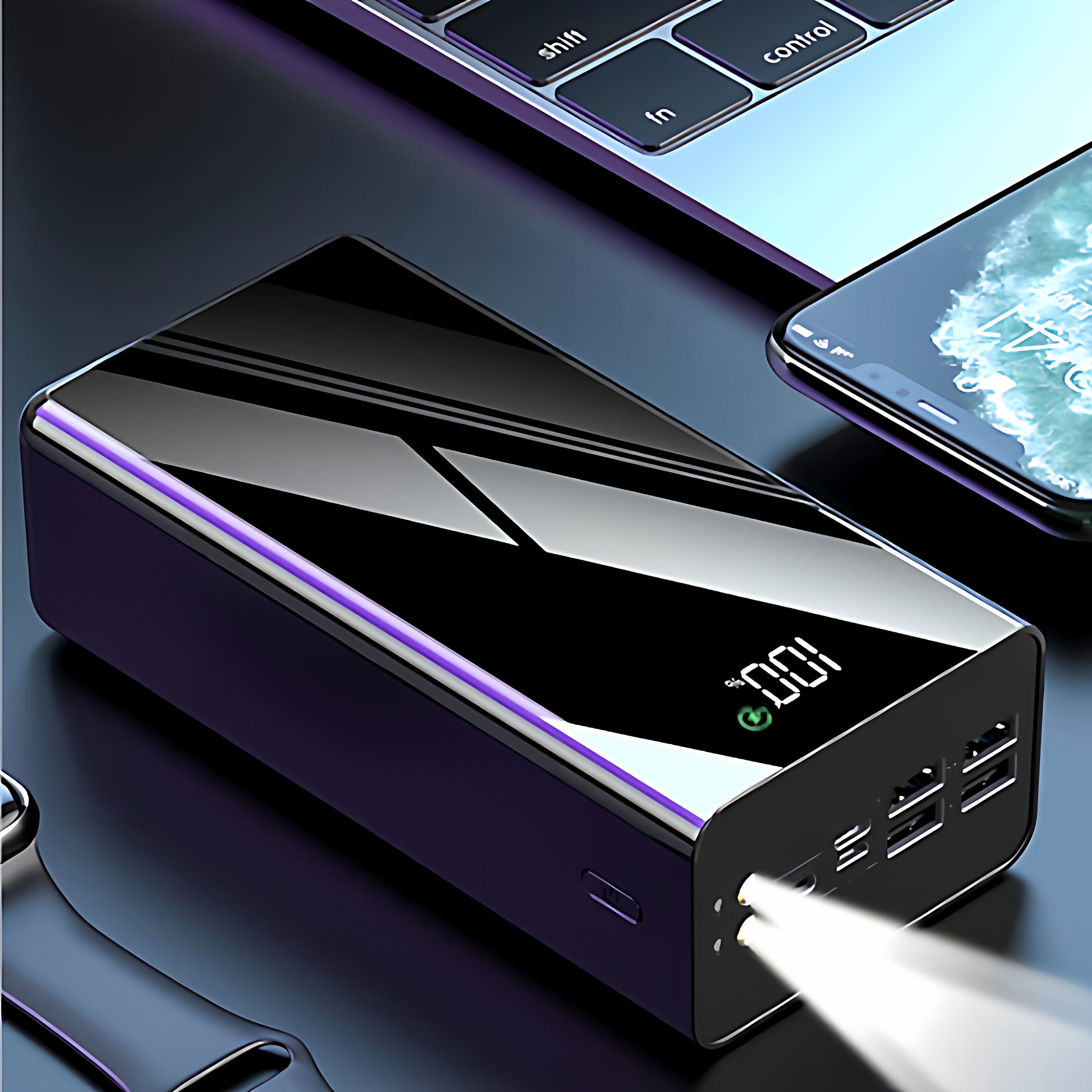 正品充电宝10万毫安超大容量适用苹果8华为超级快充便携户外电源,淘宝优惠券,粉丝福利购,淘宝优惠卷