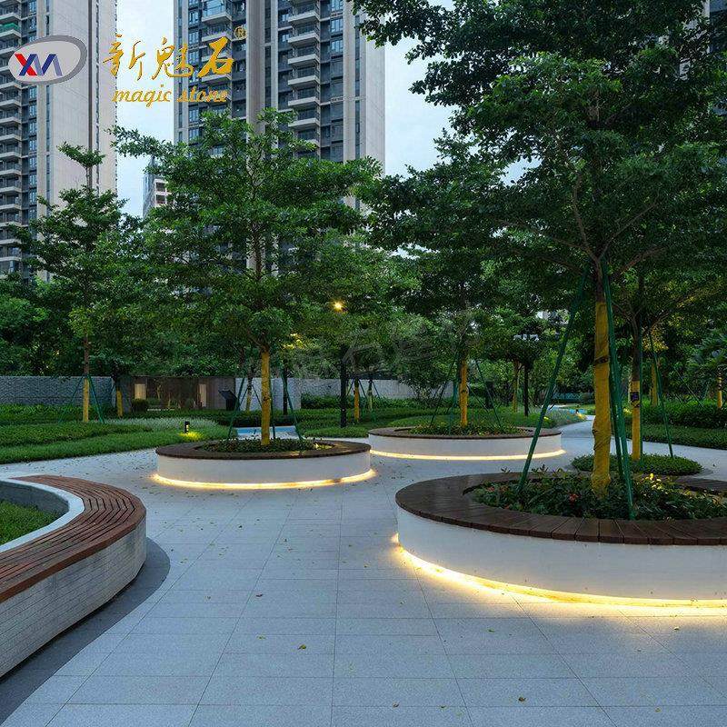 源头厂家 水磨石预制花池坐凳 水磨石GRC花坛 清水混凝土公园石凳,淘宝优惠券,粉丝福利购,淘宝优惠卷