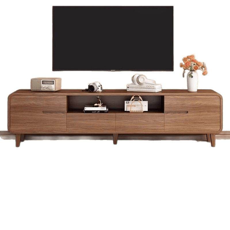 电视柜茶几组合2025年新款客厅家用小户型简约现代落地圆角电视柜,淘宝优惠券,粉丝福利购,淘宝优惠卷