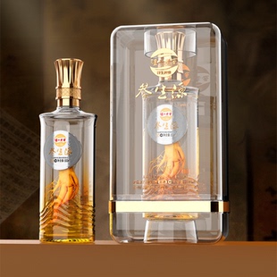 泸州养生酒业出品 参生源酒 52高度酒 露酒