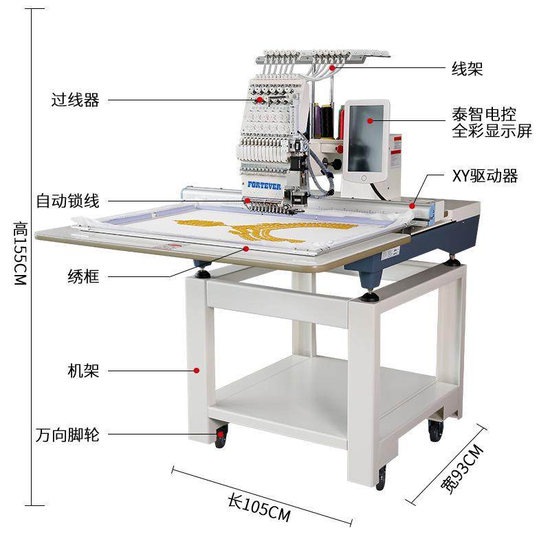 绣花机电脑绣花机商用电脑刺绣机,淘宝优惠券,粉丝福利购,淘宝优惠卷