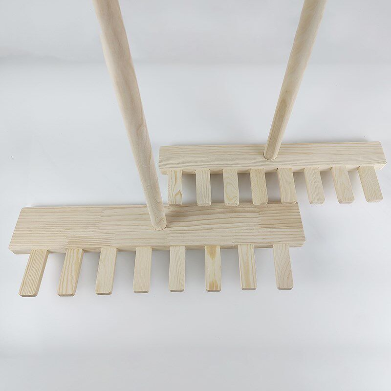 晒谷耙子实木八齿耙农用工具收晒谷子刮耙刮土平整秧田园艺清理 - 图3