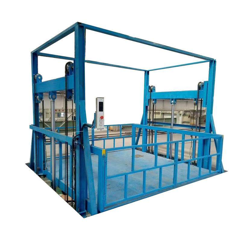 仓储提货四柱导轨货梯供应厂房液压货梯二层车间简易载货升降平台,淘宝优惠券,粉丝福利购,淘宝优惠卷