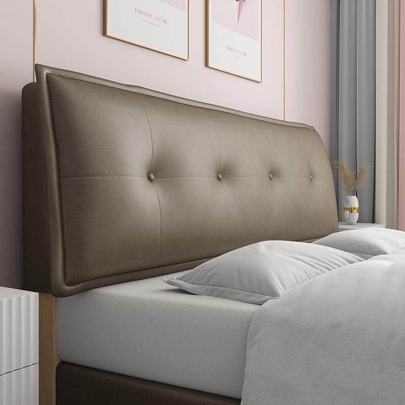 床头靠垫大靠背简约床头套罩科技布软包可固定床上靠枕拆洗海绵,淘宝优惠券,粉丝福利购,淘宝优惠卷