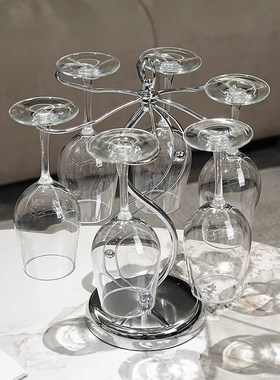 创意红酒杯架摆件轻奢高档家居饰品餐边柜酒柜装饰品乔迁新居礼物