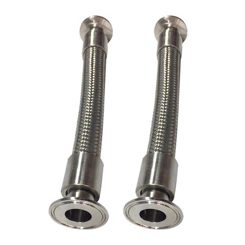 卡盘式304不锈钢金属软管 酒厂输酒用编织软管 卡箍式金属软管,淘宝优惠券,粉丝福利购,淘宝优惠卷